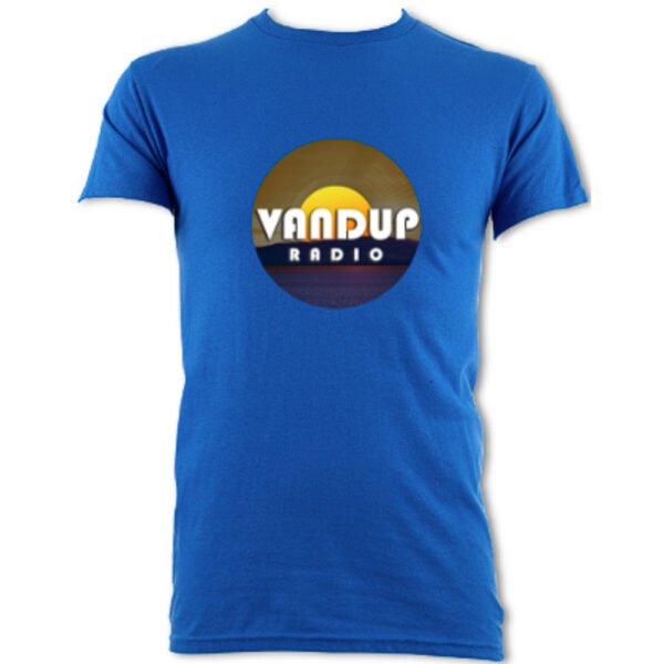 VANDUP Radio T-shirt Royal Blue