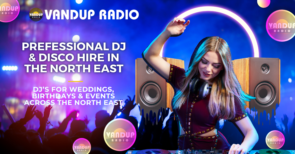 VANDUP RADIO DJ Hire
